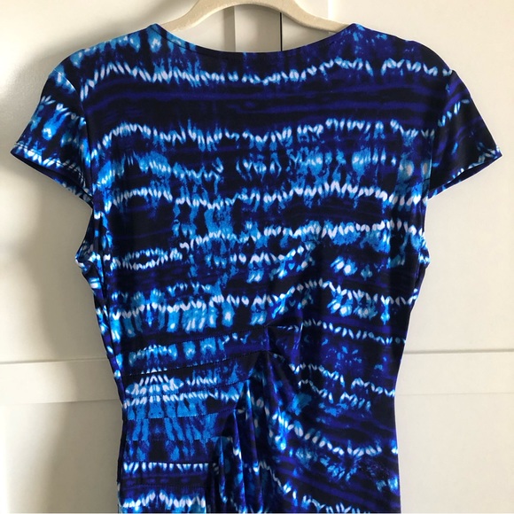 Laura Blue Tie Dye Maxi Dress EUC - Picture 7 of 14